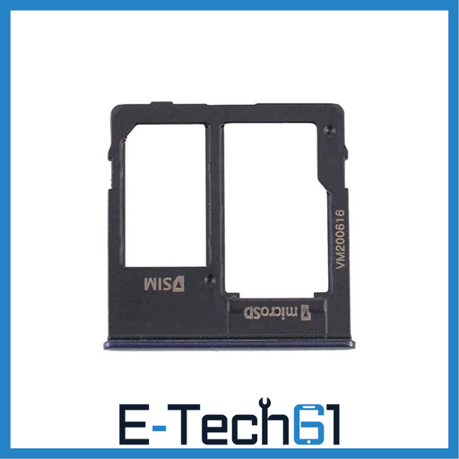 For Samsung Galaxy A10e A102 Replacement Dual Sim Card Tray (Blue) E-Tech61