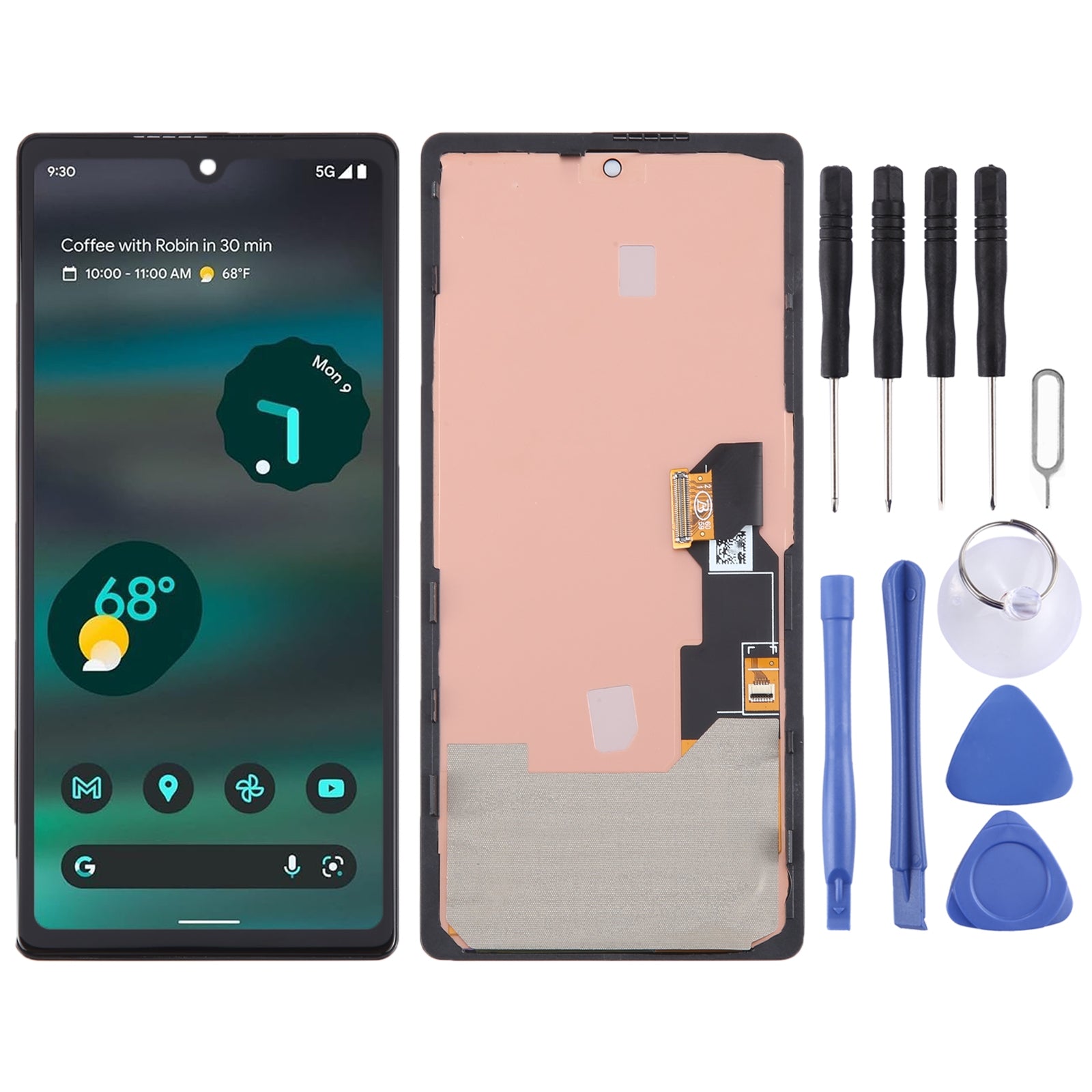 Google Pixel 6A OLED Quality LCD Screen Display Touch Digitizer Replacement