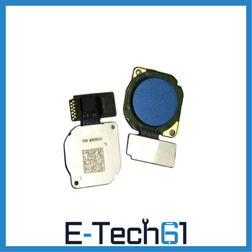 For Huawei P20 Lite Replacement Fingerprint Reader Button (Blue) E-Tech61