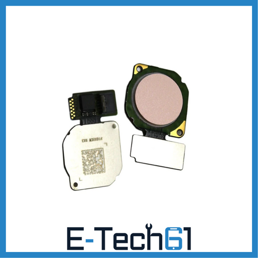 For Huawei P20 Lite Replacement Fingerprint Reader Button (Pink) E-Tech61
