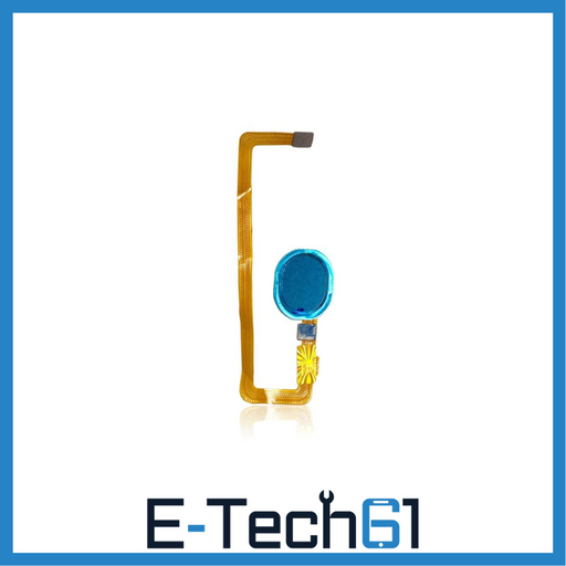 For Samsung Galaxy A10S A107F Replacement Fingerprint Reader With Flex Cable (Green) E-Tech61