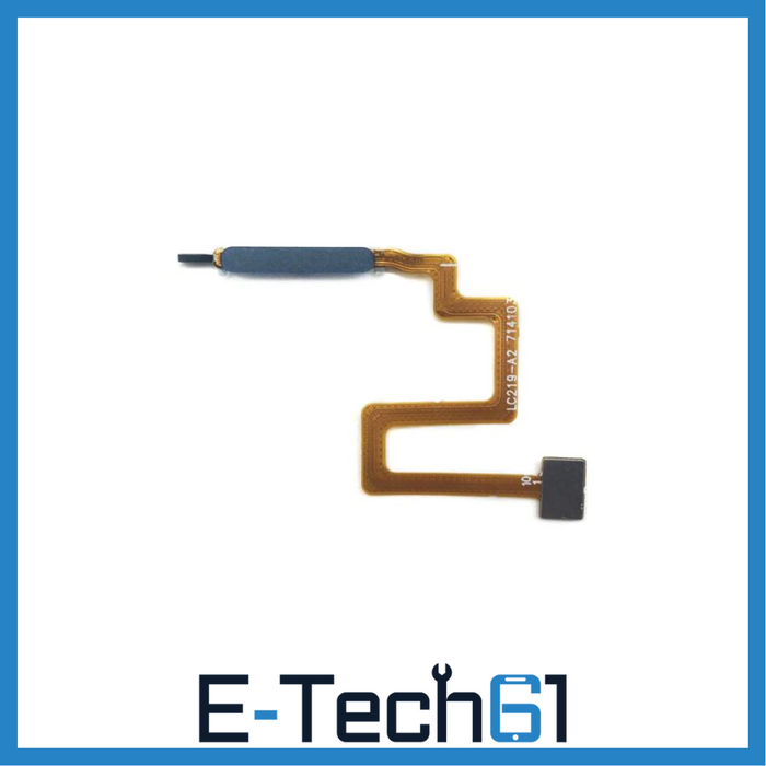For Samsung Galaxy A22 5G A226F Replacement Fingerprint Reader With Flex Cable (Grey) E-Tech61