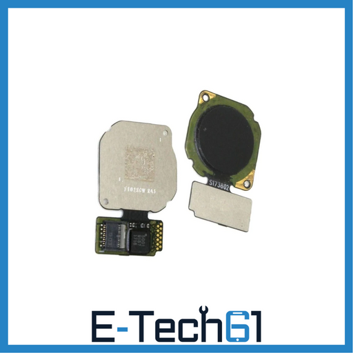 For Huawei P20 Lite Replacement Fingerprint Reader (Black) E-Tech61