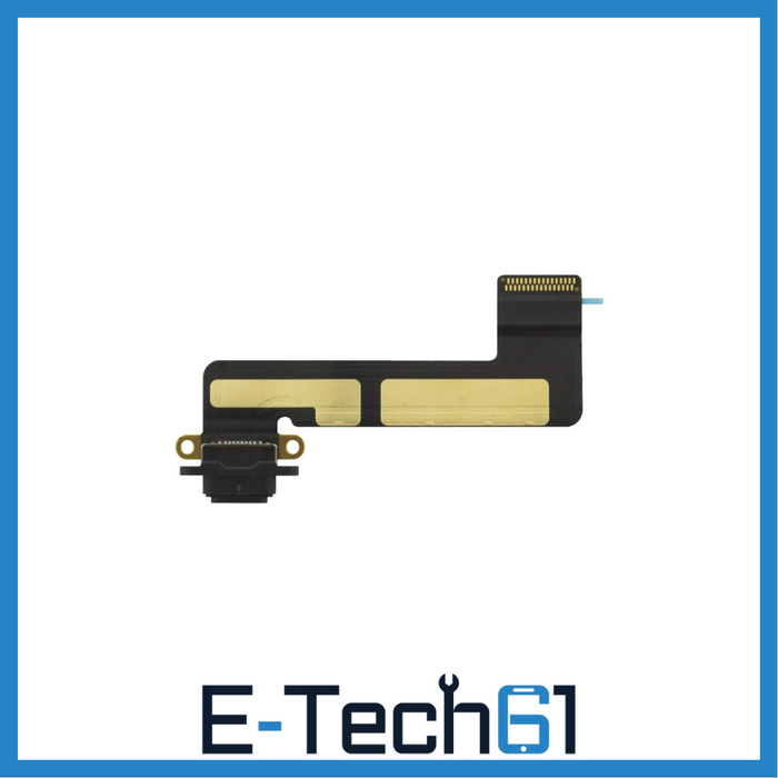 For Apple Mini 1 Replacement Lightning Charging Port Dock Connector Flex (Black) E-Tech61