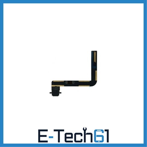 For Apple iPad 9th Gen 10.2" Replacement Charging Port Flex Cable (Black) E-Tech61