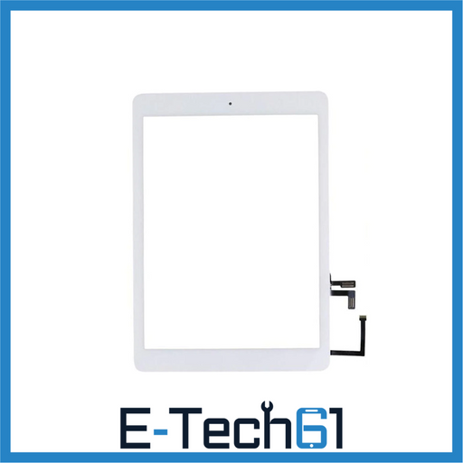 For Apple iPad Air / iPad 5 Replacement Touch Screen Digitiser with Home Button Assembly (White) AM+ E-Tech61