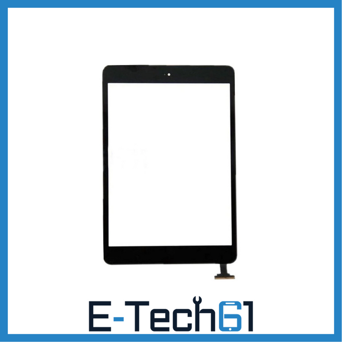 For Apple iPad Mini 1 / Mini 2 Replacement Touch Screen Digitiser with Home Button Assembly (Black) - AM+ E-Tech61