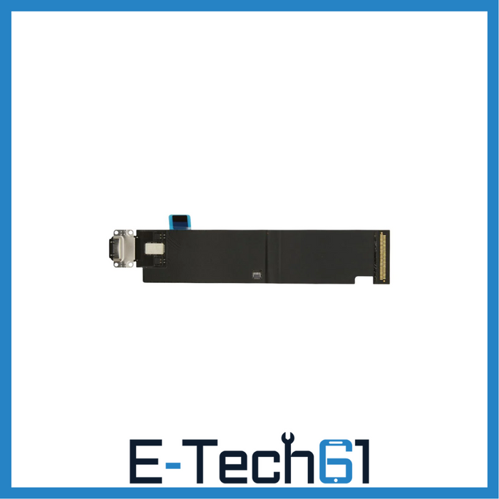 For Apple iPad Pro 12.9" 1st Gen (2015) Replacement Lightning Charging Port Dock Connector Flex (Black) E-Tech61