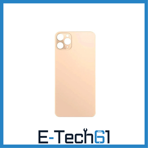 For Apple iPhone 11 Pro Replacement Back Glass (Gold) E-Tech61