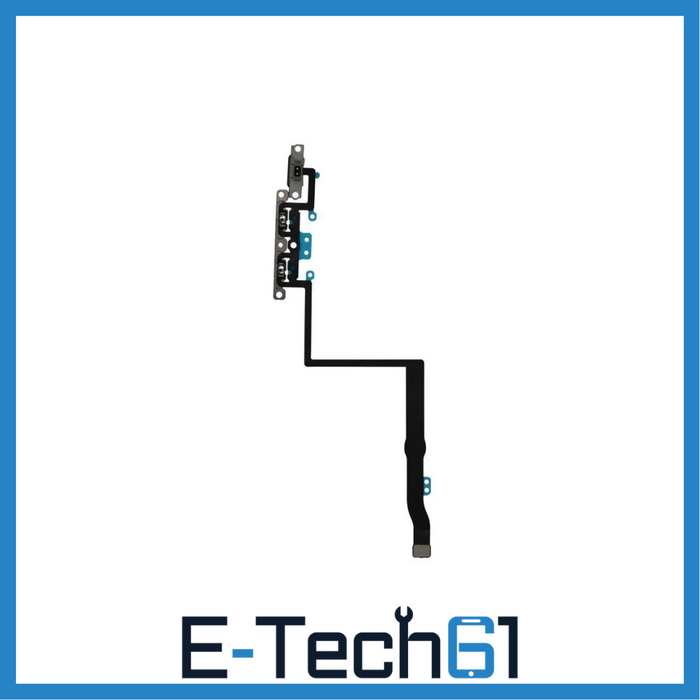 For Apple iPhone 11 Pro Replacement Volume Buttons With Mute Switch Internal Flex Cable E-Tech61