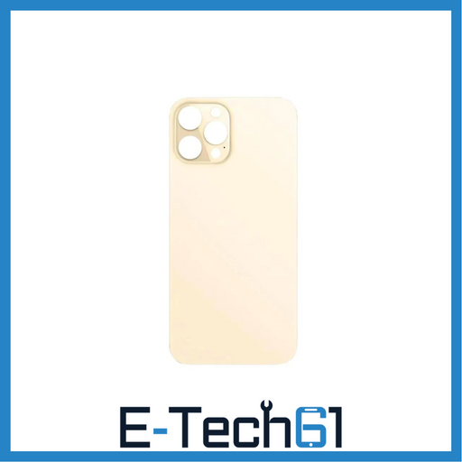 For Apple iPhone 12 Pro Replacement Back Glass (Gold) E-Tech61