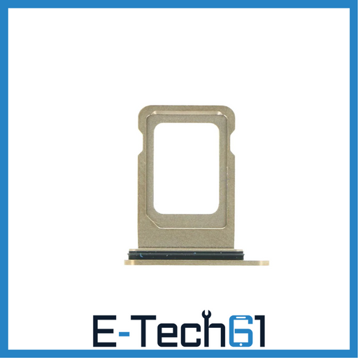 For Apple iPhone 12 Pro / 12 Pro Max Replacement Sim Card Tray (Gold) E-Tech61