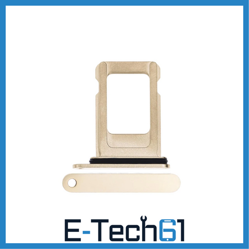 For Apple iPhone 13 Pro / 13 Pro Max Replacement Sim Card Tray (Gold) E-Tech61