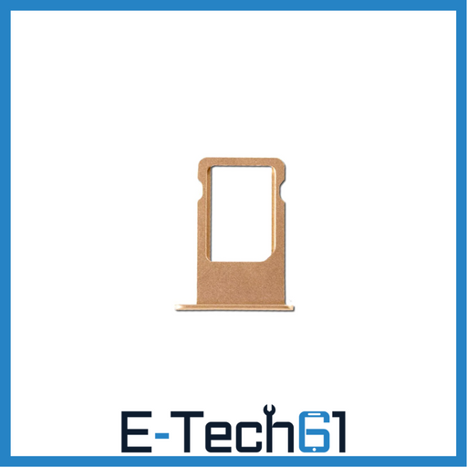For Apple iPhone 6S Plus Replacement Sim Card Tray - Gold E-Tech61
