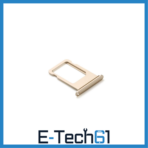 For Apple iPhone 7 Replacement Sim Card Tray - Gold E-Tech61