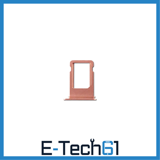 For Apple iPhone 7 Replacement Sim Card Tray - Rose Gold E-Tech61