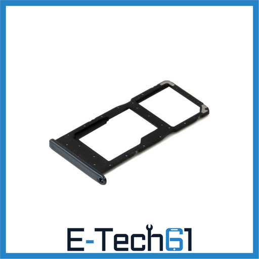 For Honor 10 Lite Replacement SIM & SD Card Tray (Black) E-Tech61