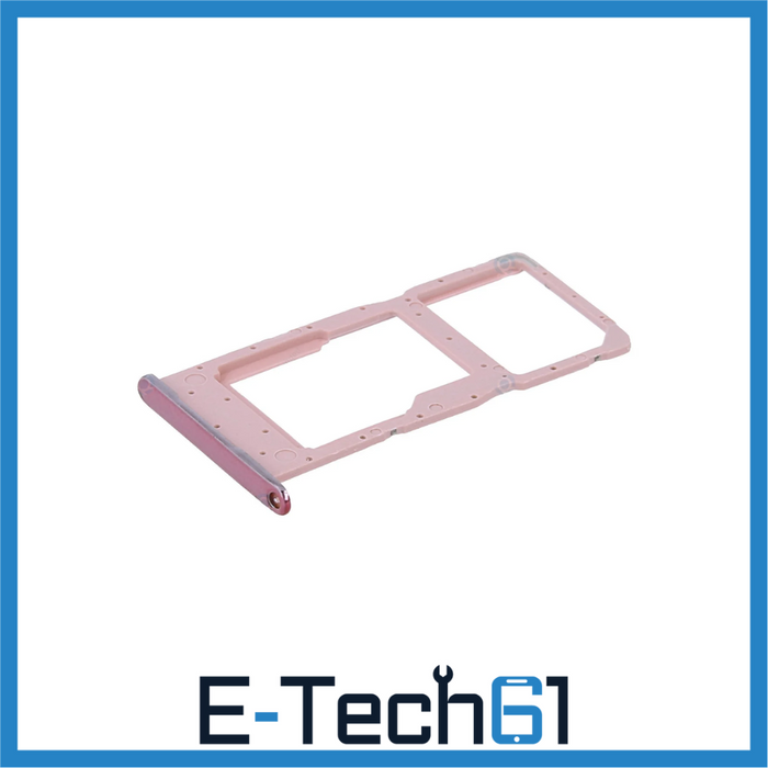 For Honor 10 Lite Replacement SIM & SD Card Tray (Pink) E-Tech61