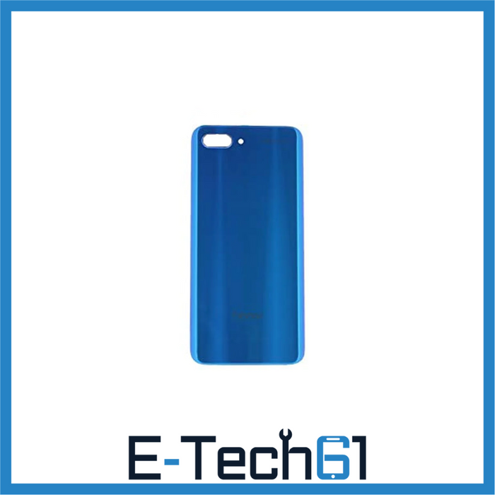 For Honor 10 Replacement Rear Battery Cover with Adhesive (Phantom Blue) E-Tech61