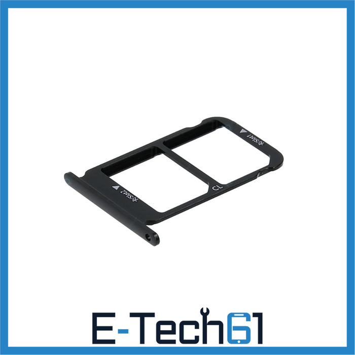 For Honor 10 Replacement SIM Card Tray Holder (Black) E-Tech61