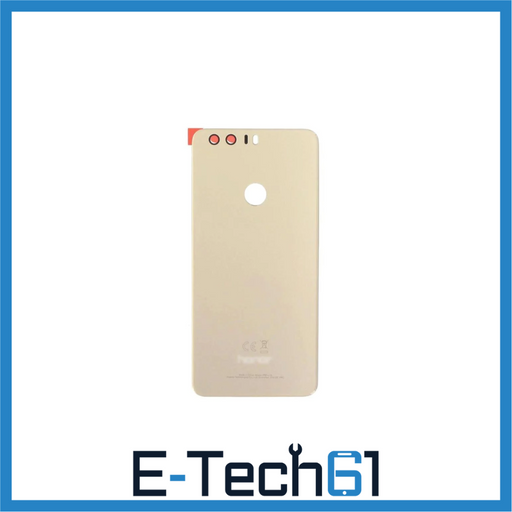 For Honor 8 Replacement Rear Battery Cover with Adhesive (Gold) E-Tech61