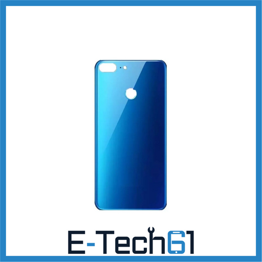 For Honor 9 Lite Replacement Rear Battery Cover with Adhesive (Blue) E-Tech61