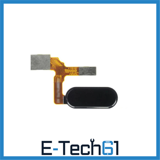 For Honor 9 Replacement Fingerprint Sensor Button (Black) E-Tech61