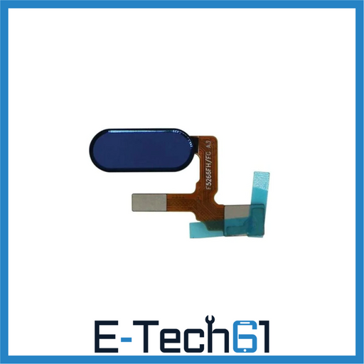 For Honor 9 Replacement Fingerprint Sensor Button (Blue) E-Tech61