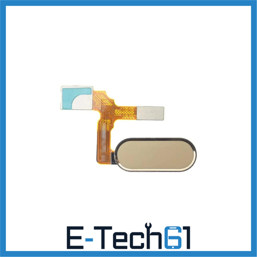 For Honor 9 Replacement Fingerprint Sensor Button (Gold) E-Tech61