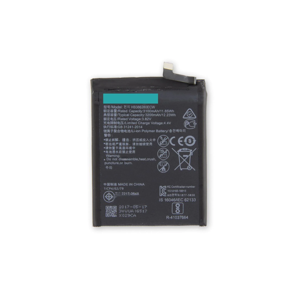 For Honor 9 / P10 Replacement Battery 3200mAh - HB386280ECW E-Tech61
