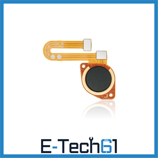 For Motorola Moto G10 Replacement Fingerprint Reader With Flex Cable (Aurora Grey) E-Tech61