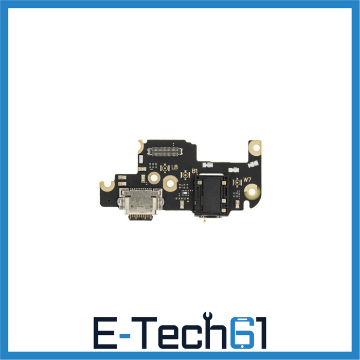 For Motorola Moto G 5G Replacement Charging Port Flex Cable With Headphone Jack E-Tech61