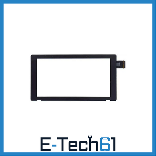 For Nintendo Switch Lite Replacement Touch Screen/ Digitizer Glass (Black) E-Tech61