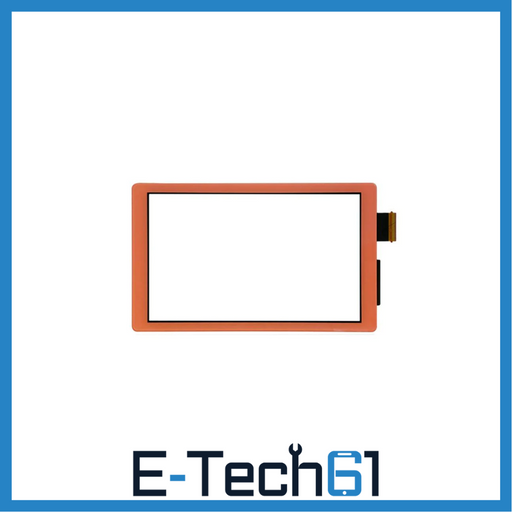 For Nintendo Switch Lite Replacement Touch Screen/ Digitizer Glass (Coral) E-Tech61