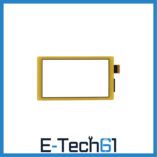 For Nintendo Switch Lite Replacement Touch Screen/ Digitizer Glass (Yellow) E-Tech61