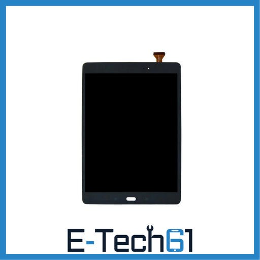 For Samsung Galaxy Tab A 9.7 (SM-T550 / T555) Replacement LCD Display & Touch Screen Digitiser (Black) E-Tech61