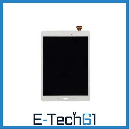 For Samsung Galaxy Tab A 9.7 (SM-T550 / T555) Replacement LCD Display & Touch Screen Digitiser (White) E-Tech61