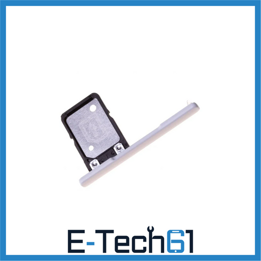 For Sony Xperia XA1 Ultra Replacement Sim Card Tray (White) E-Tech61