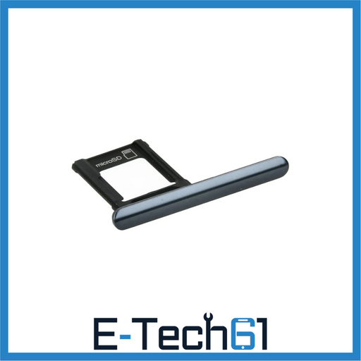 For Sony Xperia XZ Premium Replacement Memory Card Holder (Black) E-Tech61