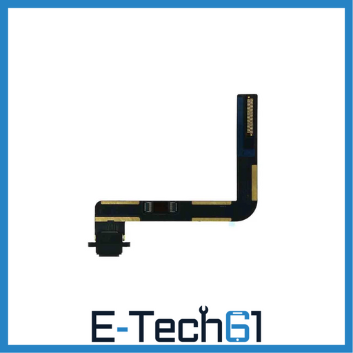 For iPad 2019 (7th Gen) Replacement Charging Port (Black) E-Tech61