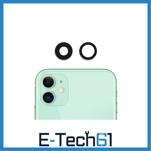 For iPhone 11 Replacement Camera Lens (glass only) E-Tech61