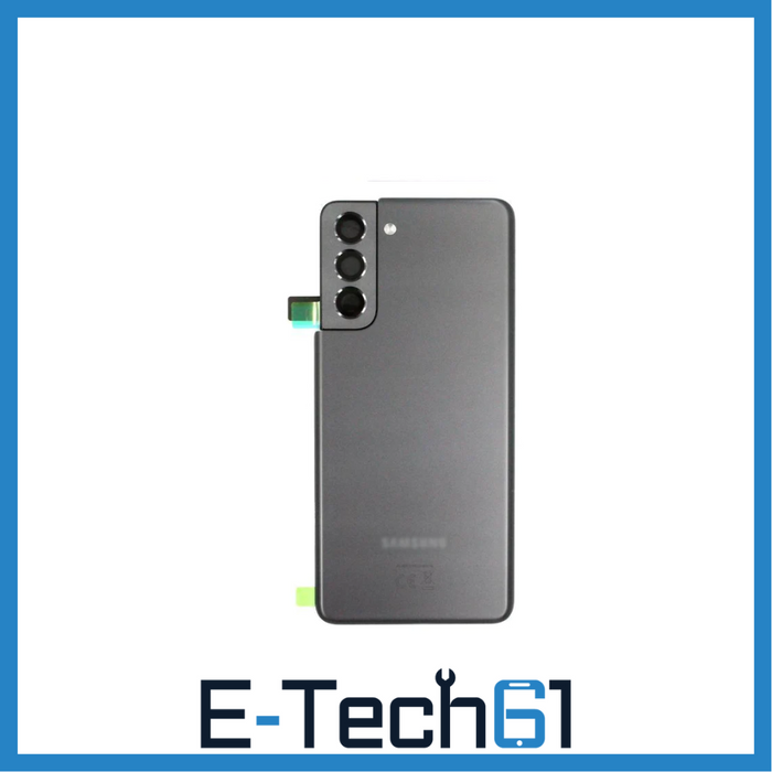 For Samsung Galaxy S21 5G G991 Replacement Battery Cover (Phantom Grey) E-Tech61