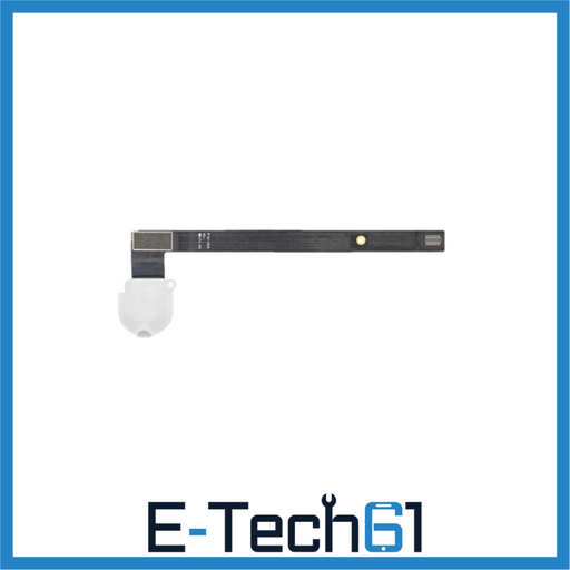 For Apple iPad 9th Gen 10.2" Replacement Headphone Jack Flex Cable (White) E-Tech61