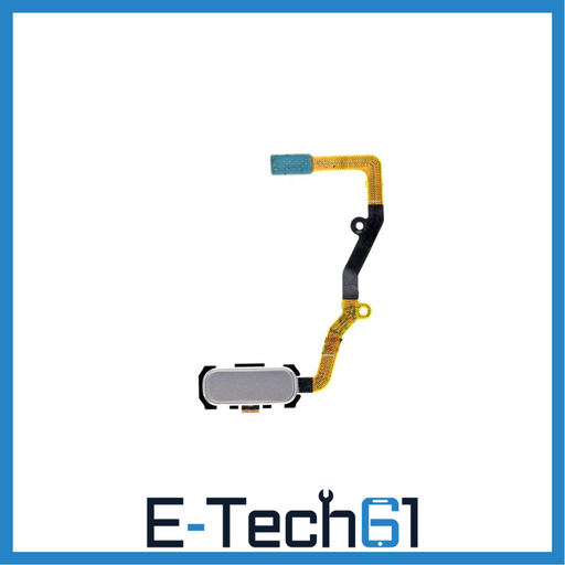 For Samsung Galaxy S7 Edge G935F Replacement Home Button Flex Cable (Silver) E-Tech61