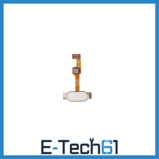 For OnePlus 5 Replacement Home Button Flex Cable (White) E-Tech61