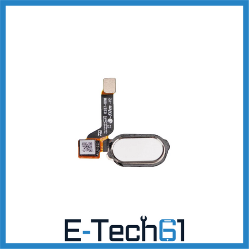 For OnePlus 3T Replacement Home Button With Flex Cable (White) E-Tech61