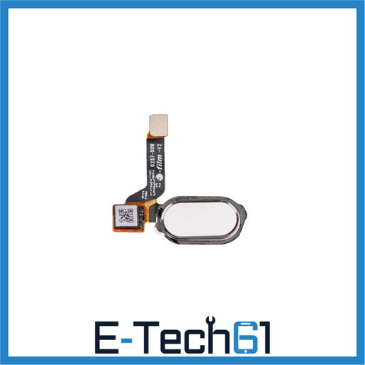 For OnePlus 3 Replacement Home Button With Flex Cable (White) E-Tech61