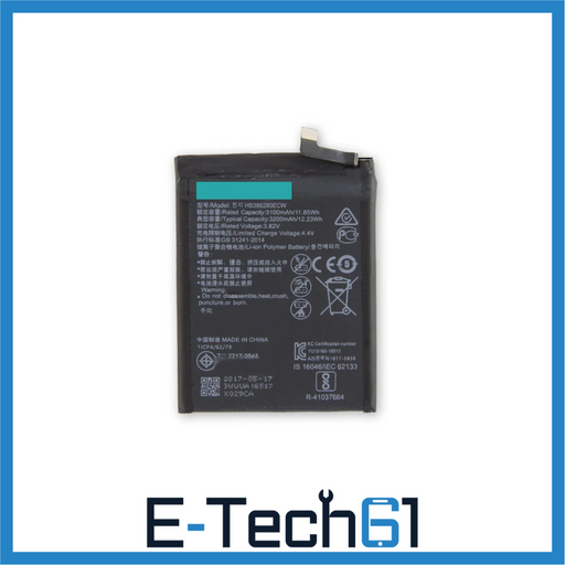 For Honor 9 / P10 Replacement Battery 3200mAh - HB386280ECW E-Tech61