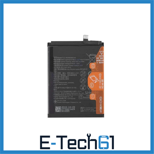 For Huawei P Smart 2019, P Smart 2020, Honor 10 Lite, Honor 20 Lite Replacement Battery HB396286ECW E-Tech61