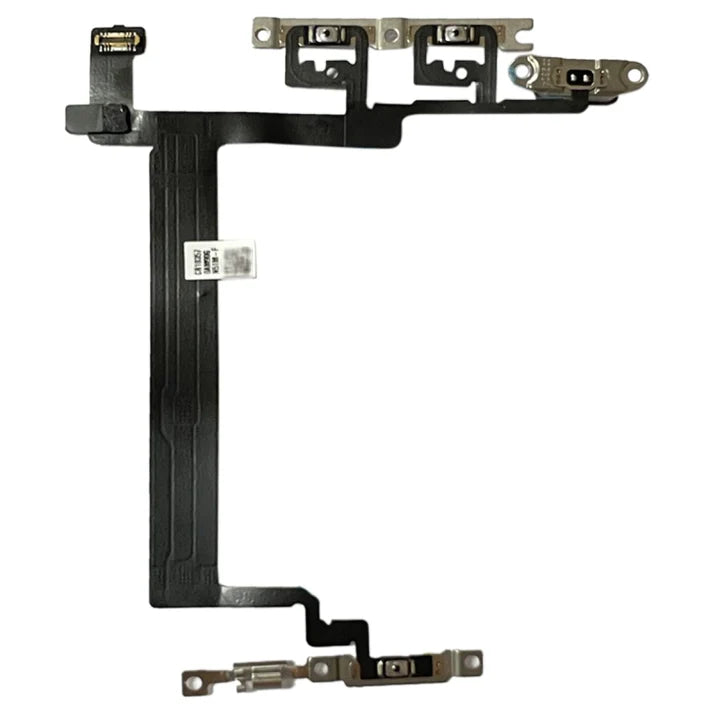 For iPhone 13 Mini ON OFF Power Volume Button Flex Cable & Mute Switch Brackets